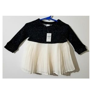 Baby Gap Gorgeous Pleated Dress Girls Size 12-18 M